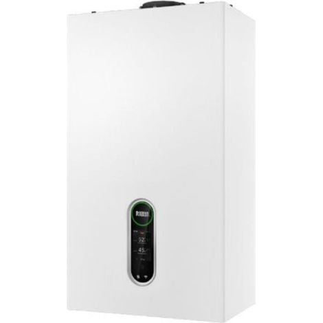Riello Caldaia a Condensazione Family HM 30 Kis 25 kW Metano Completa Di Kit Fumi  KIT COASSIALE