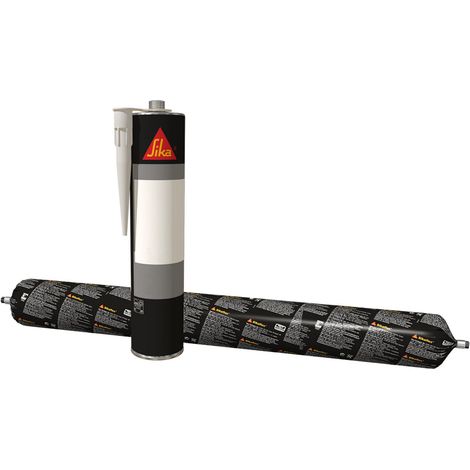 SikaTack® Panel-50 - Adhesivo de silicona para fachada ventilada - 600 ml - Salchichón - Gris