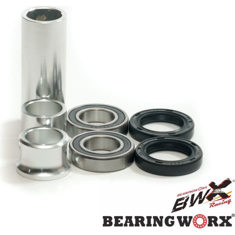 Bearing Worx Vorderradlager mit Dichtungen und Buchsen für Yamaha YZ 125/250 02-19, YZF 250 02-13, YZF 426/450 02-13 (25-1092)=WRK90023