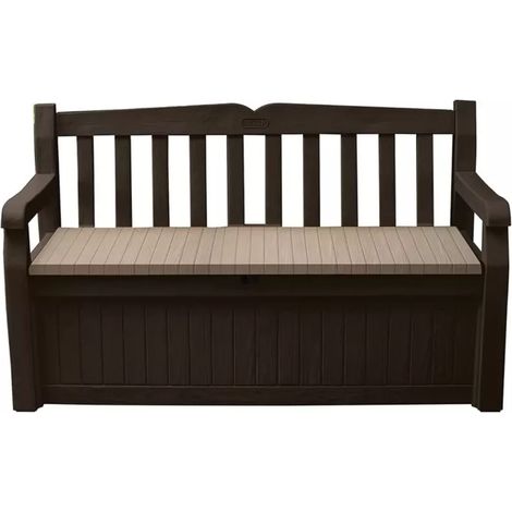 Keter Cassapanca in Resina GARDEN BENCH Marrone