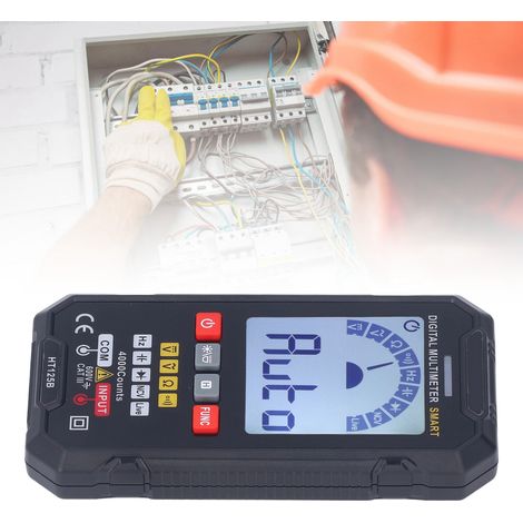 HT125B Digitalmultimeter mit Farbdisplay, Mini-Hochpräzisionsmultimeter (1/5)
