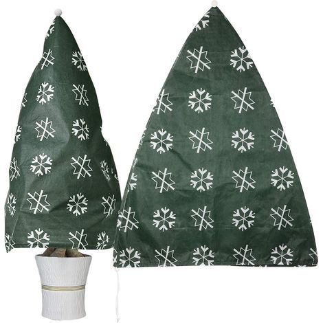 2 Pièce de Protection Hivernale pour Plantes Protection Hivernale pour Sac à Plantes en Pot, Beige, Solide, 110x80 cm (1/4)