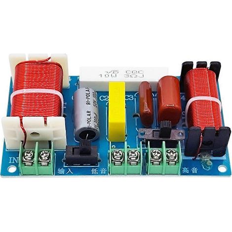 2-Wege-250-W-Audiofrequenzfilter (2500-3000 Hz) für HiFi-Systeme, integrierte Schaltungen und Heimkino. (1/5)
