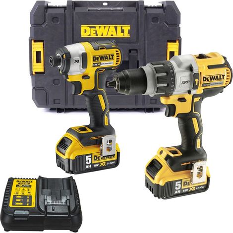 DeWALT DCK276P2-GB 18V XR Brushless Twinpack (DCD996 / DCF887) (1/10)