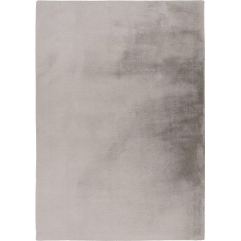 Tapis argenté ultra doux à poils courts 23 mm - 150 x 80 cm (1/5)