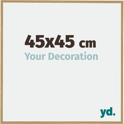 yd. - Cadre photo 45x45 - Hetre Clair - Plastique - Evry