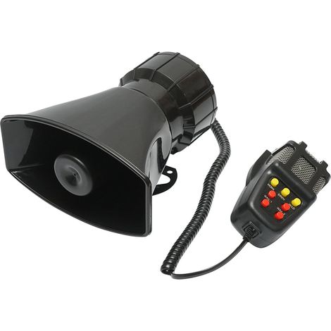 Sirena con 7 modalità di avviso 12V/100W Breckner Germany (1/5)