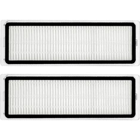 Staubsaugerbeutel Filter Kompatibel mit Xiaomi Mi Roboter Vacuum-Mop 2 Ultra STYTJ05ZHM Staubsaugerzubehör Hauptseite Seitenbürste Mopp-Stoffteile (Color : 2 Filters) (1/5)