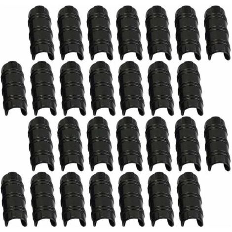 30pcs 32mm Serre Clips,Pinces à Tuyau pour la Fixation des Housses au Jardin Serres,des Films,des Plantes, (1/5)