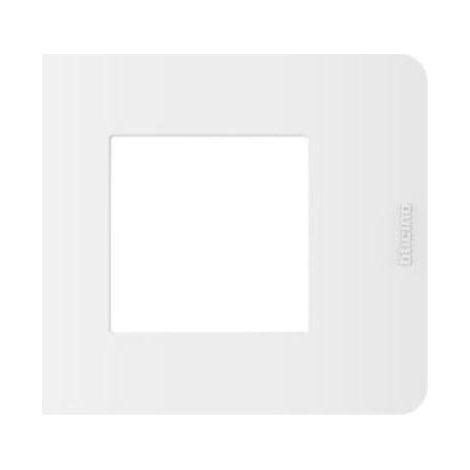 Bticino matixgo placa 2 módulos blanco - ja4802jw