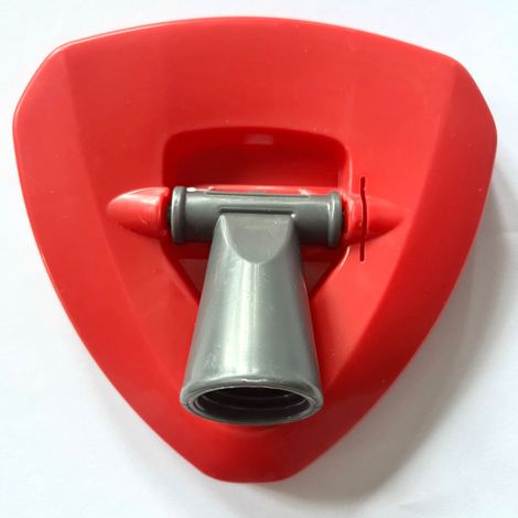 Base de Remplacement pour Serpillère à Essorage - Couvercle Plastique pour Tête de Laveuse Rotative Triangulaire - Accessoire pour Laveuse à Pédale (1/3)