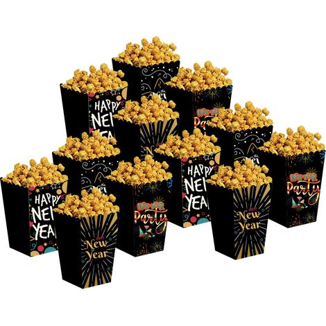 Boîtes à collations 2024, sacs pour mariage et événements du Nouvel An avec saucisses et pommes de terre.
