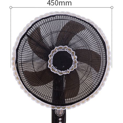 Grilles de protection pour ventilateurs électriques, protection des doigts pour bébés et enfants, filets de sécurité, housse anti-poussière pour la maison et le bureau (1/5)