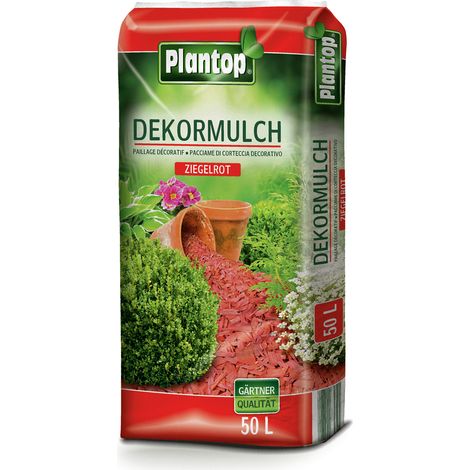 PLANTOP Dekormulch ziegelrot, 50 Ltr (1/5)