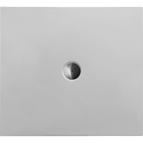 Piatto doccia rettangolare DURAPLAN con filo pavimento antiscivolo 1000x900x35mm bianco