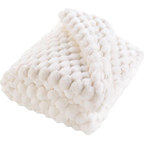 Gesteppte Decke aus Plüschmaterial, FROSTY
