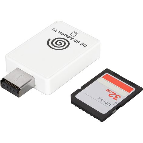 Adaptateur de lecteur de cartes mémoire DC avec CD pour accessoires de la console de jeux Sega Dreamcast Dreamshell V4.0 (1/5)