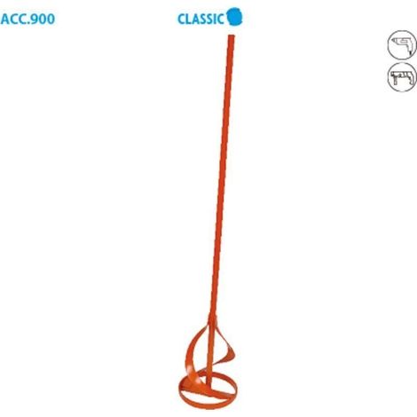 MELANGEUR DE COLLE ATT.6 PANS Ø80 LT.420MM (1/4)
