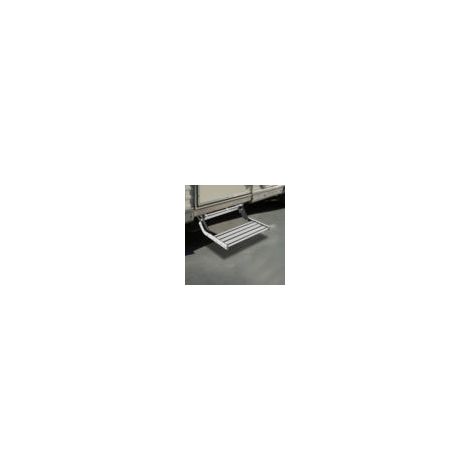 Wohnmobil Trittstufe Faltbar Wohnmobil Stufen Aluminiumlegierung Wohnwagen Trittstufe rutschfest Wohnwagen Treppe mit LED Lichtstreifen Bis 200KG RV Schritt Wohnmobiltrittstufe für LKW (1/5)