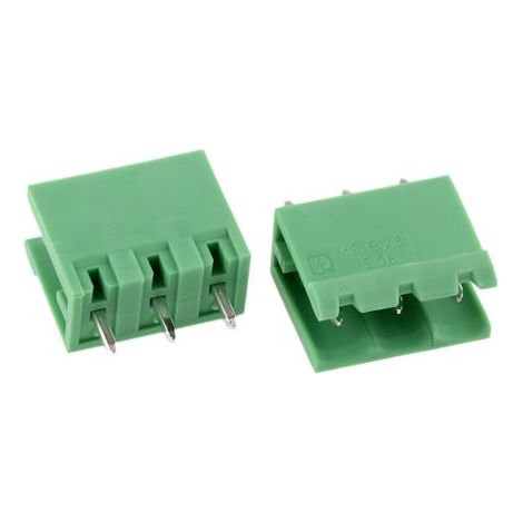 Embase pour CI Phoenix Contact, MSTBV 2.5/ 3-G-5.08, 3 pôles , 5.08mm 1 rangée, 12.0A, Droit