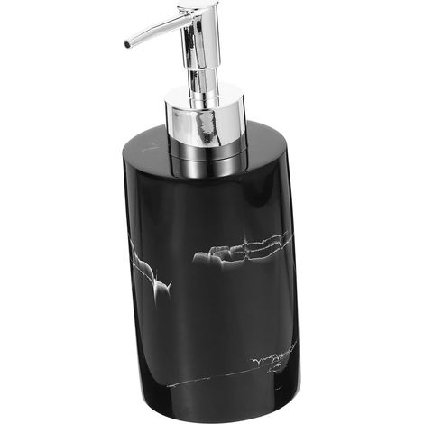 Dispensador de mármol recargable: práctico y elegante accesorio de baño con diseño minimalista para el inodoro y la cocina. (1/5)