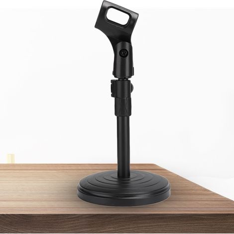 Support Microphone PC-02 en Métal Ajustable, Imperméable et Antidérapant pour Bureau (1/5)