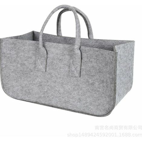 Sac porte bûches grand volume naturel (1/5)