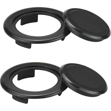 Lntyq 2er-Pack Kunststoff-Schutzringe für Tischschirme, 42 mm, bruchfest, verschleißfest, sonnenbeständig, für den Außenbereich (1/5)