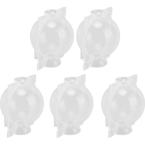 BEBUSINGOTO 10 cajas de cultivo de raíces de 12 cm, bolas de propagación de alta presión, bolas de injerto de raíces. (1/5)