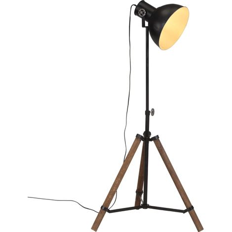 Stehleuchte 25 W Schwarz 75x75x90-150 cm E27