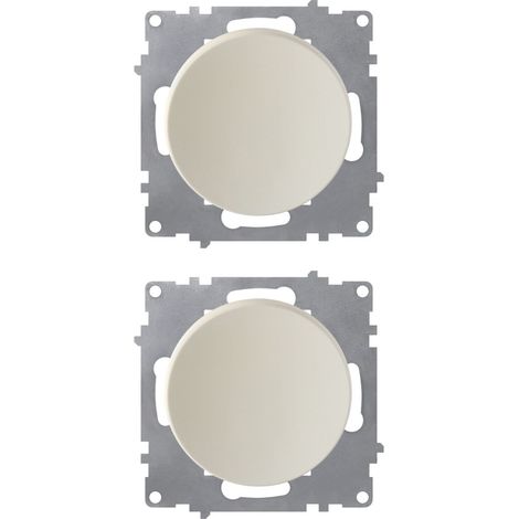 Interrupteur simple allumage (lot de 2) - beige