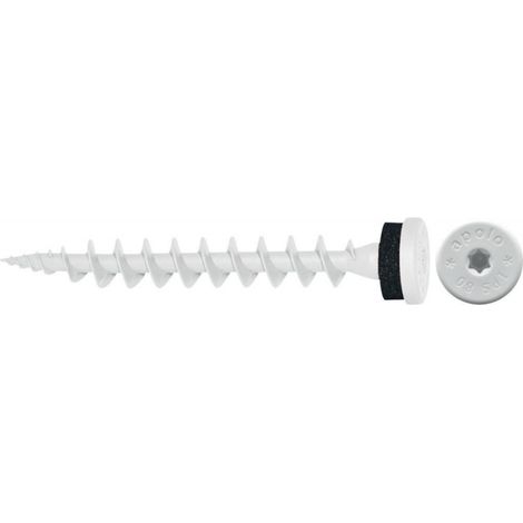 Tornillo de plstico para Aislamiento IPS 80 blanco (por 50) (1/5)