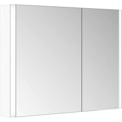 KEUCO SOMARIS Spiegelschrank Wandvorbau 2-türig, asymetrisch, (1/5)