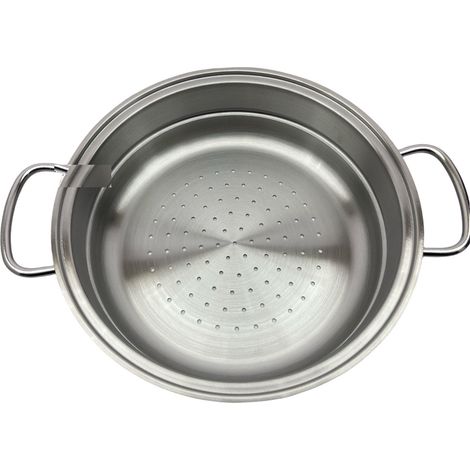 Gnali cestello cottura vapore universale acciaio inox 24 cm