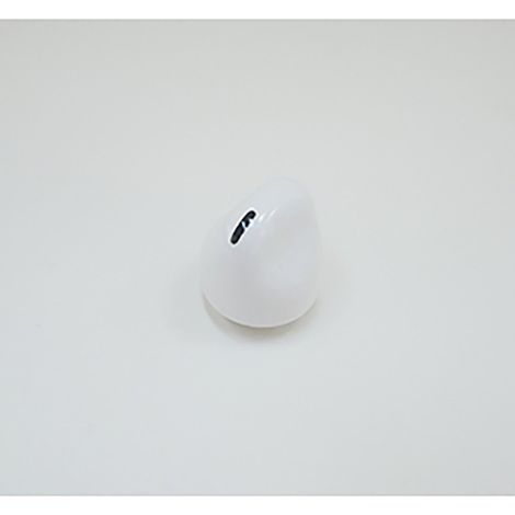 MANETTE GAZ/ELE.PLANS FRONT.P60/90 BLANC pour TABLE DE...