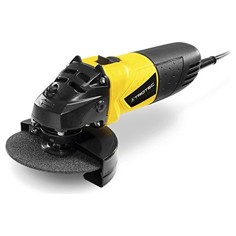 Trotec – Meuleuse d'angle 115mm 500W – Vitesse 12000 tr/min – Blocage de broche – Protection anti-redémarrage – Pour métal et carrelage (1/5)