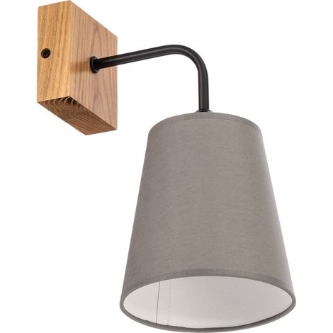 Wandleuchte, Wandlampe Innen "Risco" aus Textil für Wohnzimmer & Esszimmer von Envostar (1/5)