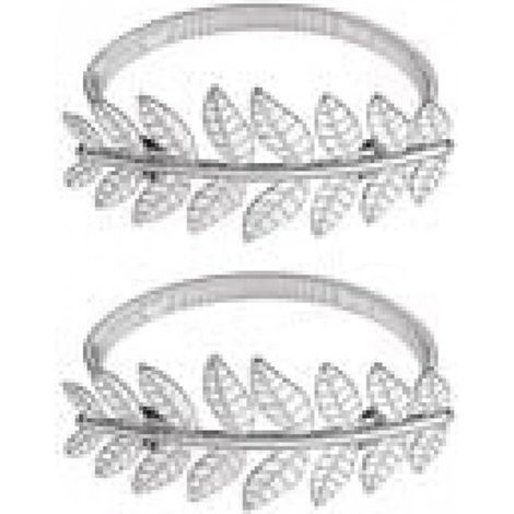 pièces - Pompons de rideaux - Embrasure de rideau - Attaches de rideaux - Cordon de rideau - Fer - Feuille d'argent - Réglable - Accessoires de décoration de fenêtre - Accessoires de vêtements pour bé (1/5)