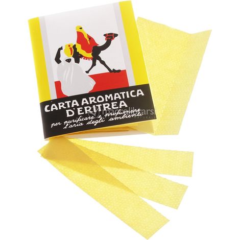 CARTA AROMATICA D'ERITREA IN LIBRETTO CLASSICO