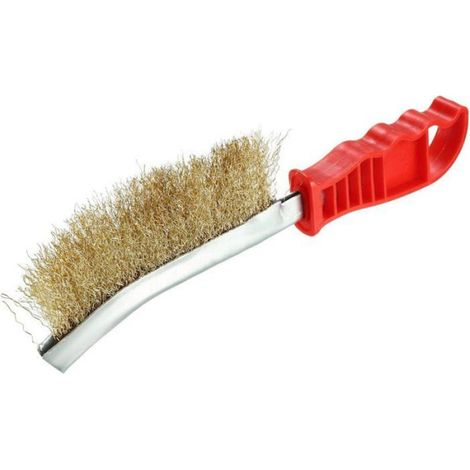 Brosse De Nettoyage Barbecue - Acier Inoxydable - Pour Grille Et Grill - 230 X 55 X 25 Mm - 1 Pièce (1/3)