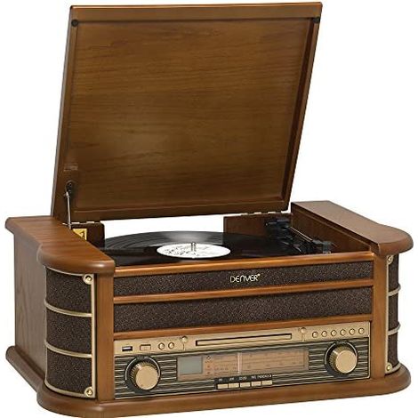 Centro de música retro de madera Denver MCR-50MK3 (1/4)