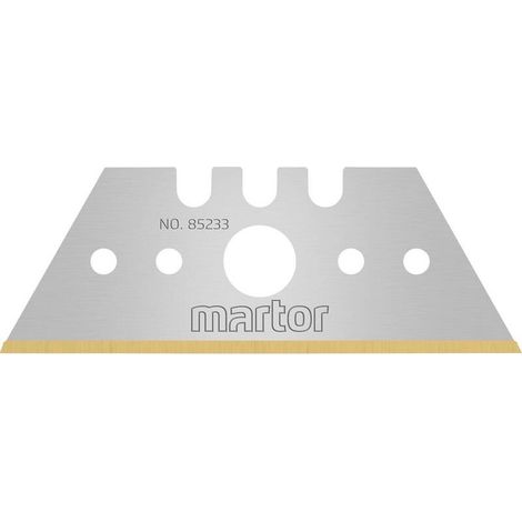 [GEBRAUCHT] B-Ware Martor Trapezklinge Ersatzklinge Sicherheitsklinge Klinge 10 Stück 85233 Stahl (1/2)