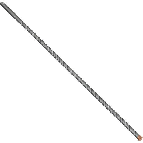 Foret à béton SDS Plus 10 x 460 mm avec 4 tranchants en carbure - Foret à béton pour pierre, béton, bois, brique et carrelage (1/5)