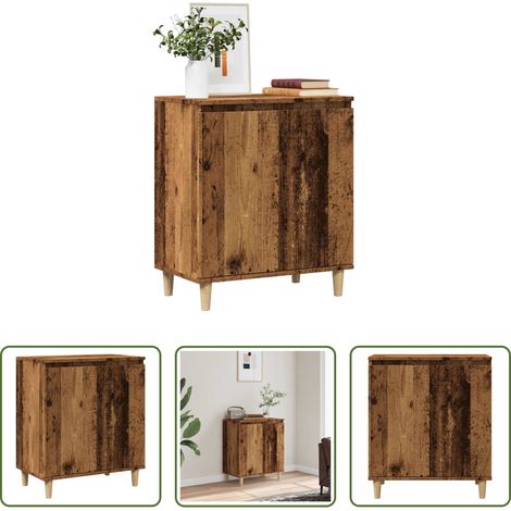 vidaXL Altholzoptik - Sideboard Altholz-Optik 60x35x70 cm Holzwerkstoff (1/5)
