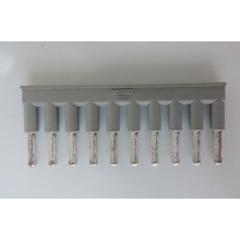 Accessoires de connexion WAGO 280-490 10 voies 20 A