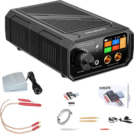 Soudeuse à point portable, capacité de 10000mAh, outil de soudage polyvalent, 10000W (1/2)
