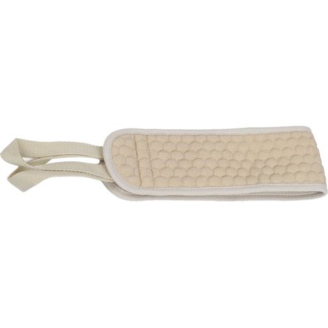 Gant exfoliant pour le dos avec manche long et éponge nettoyante pour douche (1/5)