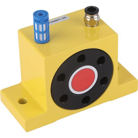 Vibrateur pneumatique G1/4, force vibratoire élevée, faible bruit, turbine à air industrielle avec silencieux et raccord (1/5)