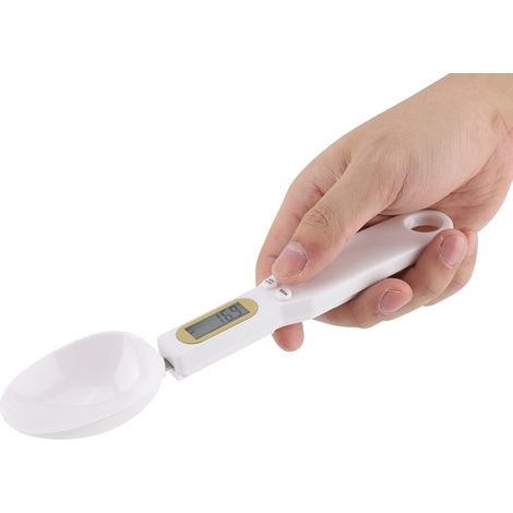 Elektronischer Küchenmesslöffel mit LCD-Bildschirm, 500 g/0,1 g (1/5)