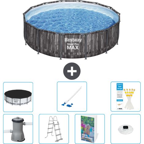 Bestway Bestway Steel Pro MAX Ronde - 427x107 cm - 8-pièces S552 (1/4)